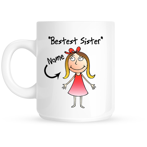 Personalised Sister Personalised Mug